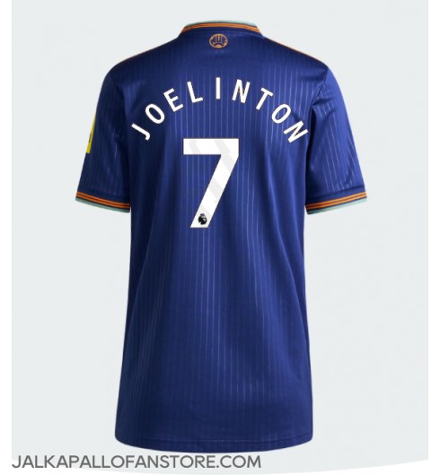 Newcastle United Joelinton #7 Kolmaspaita Naisten 2025-26 Lyhythihainen Newcastle United Joelinton #7 Kolmaspaita Naisten 2025-26 Lyhythihainen